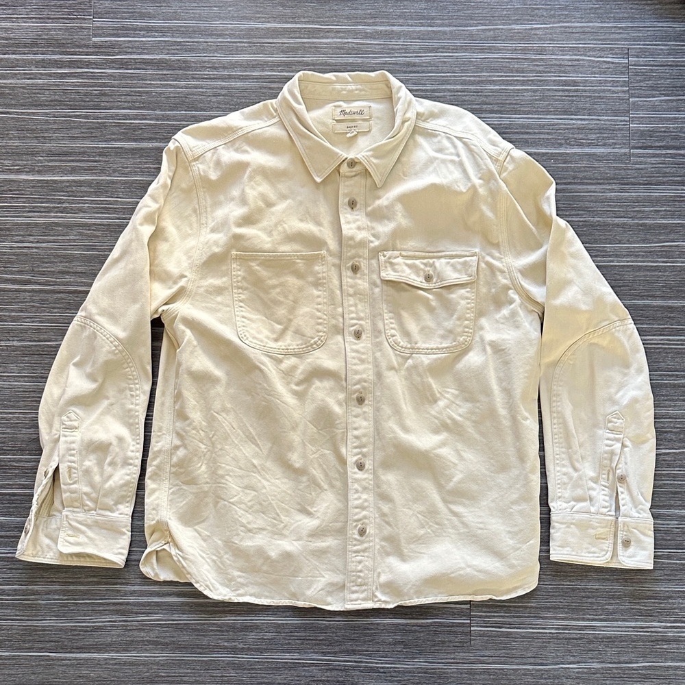 Madewell Garment-Dyed Work Shirt (Men’s Size Large)